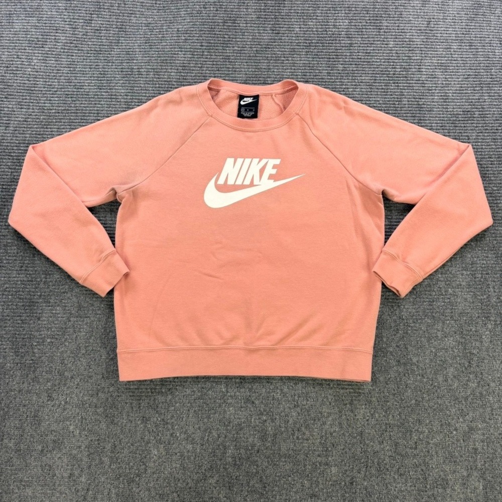 Nike Sportswear Essential Crewneck Sweatshirt Pink‎ Womens Medium BV4112-606
